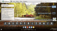 Desktop Screenshot of cityoflakewood.us